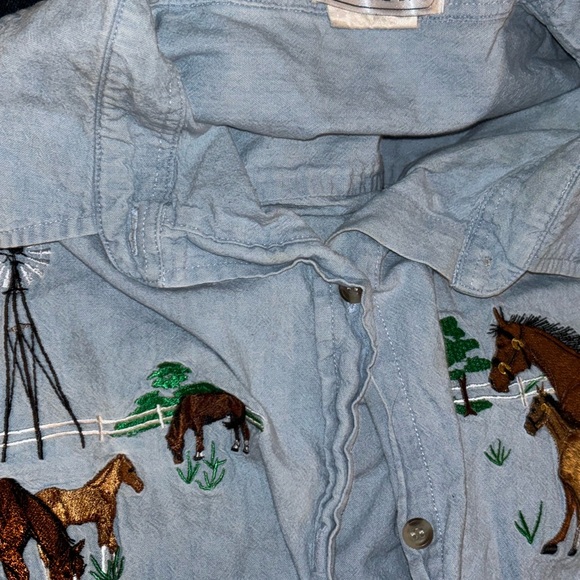 Vintage MANDAL BAY XXL 
unique horse embroidered design - Picture 3 of 11